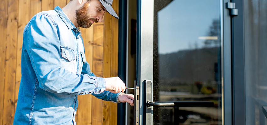 Frameless Glass Storefront Door Locks Replacement in Carson, CA